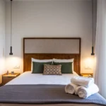 Bed on room in Nafplio